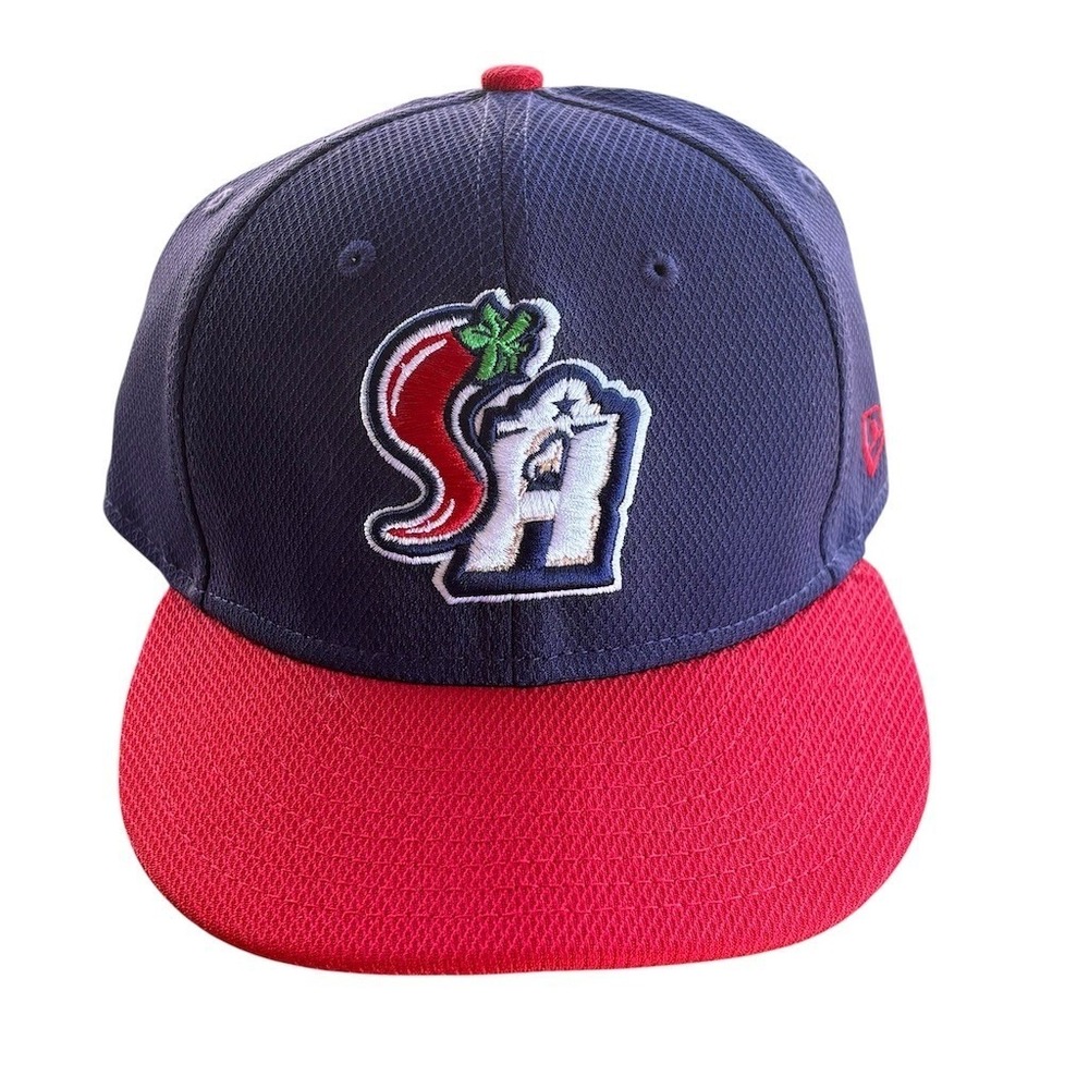San‎ Antonio Missions New Era 59FIFTY Low Crown Fitted Hat Blue Size 7 3/8